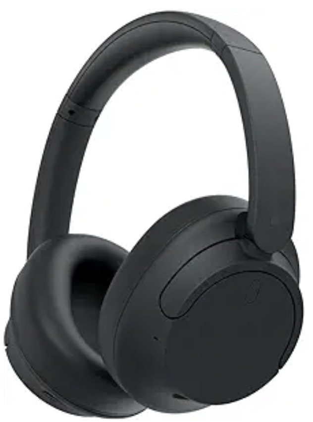 WH-CH720 Noise Cancelling Wireless Headphones Bluetooth Over The Ear With Mic For Phone Call Black