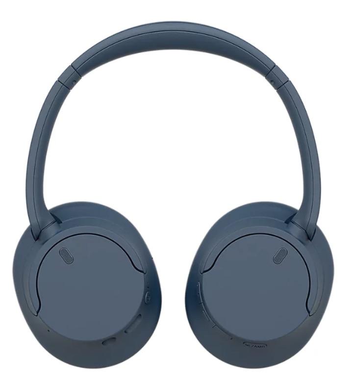 WH-CH720 Noise Cancelling Wireless Headphones Bluetooth Over The Ear With Mic For Phone Call Blue